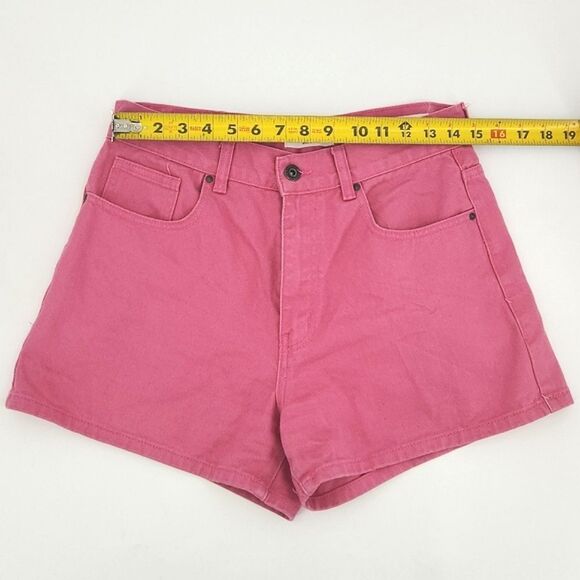 Cotton On High A Line Jean Shorts Womens Size 6 Pink Jorts Summer Spring Vacay - Picture 4 of 8